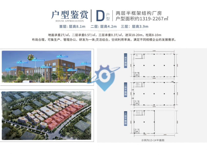 璧山高新区单层框架结构厂房，面积1548平方米，配套齐全，与名企为邻